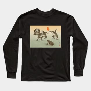 Frog Sumo - Ohara Koson Long Sleeve T-Shirt